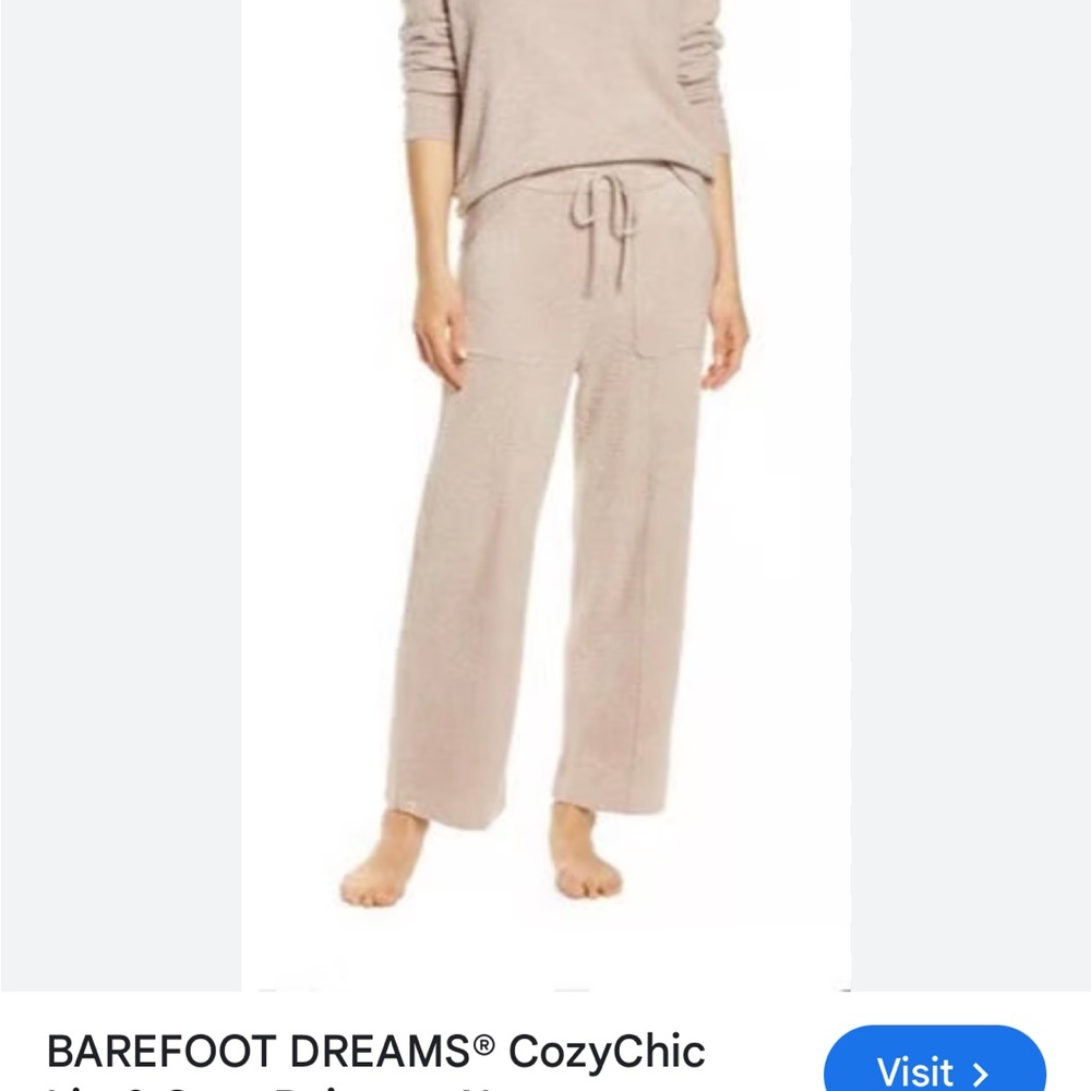Barefoot Dreams CozyChic Ultra Lite® Slouchy Pullover size medium reg $98 - Picture 4 of 8